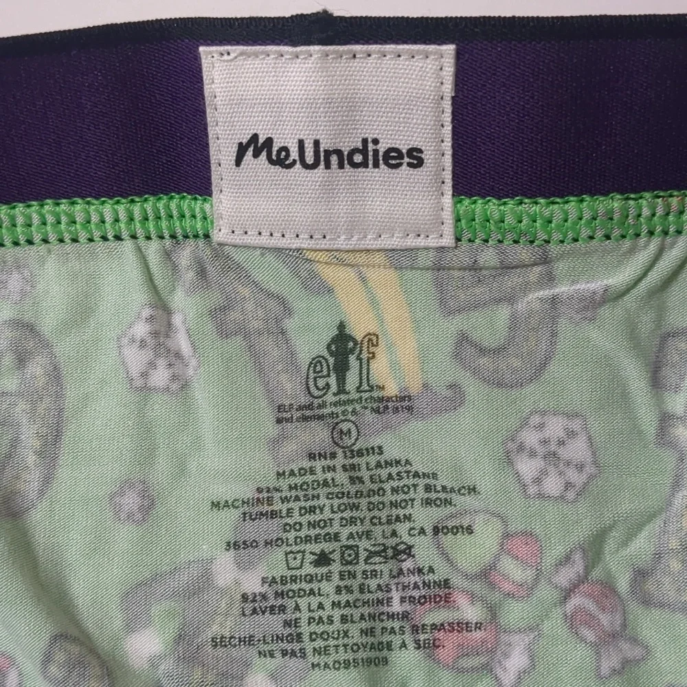 MeUndies ELF Boxer Briefs Underwear Mens Size Medium - Picture 4 of 7